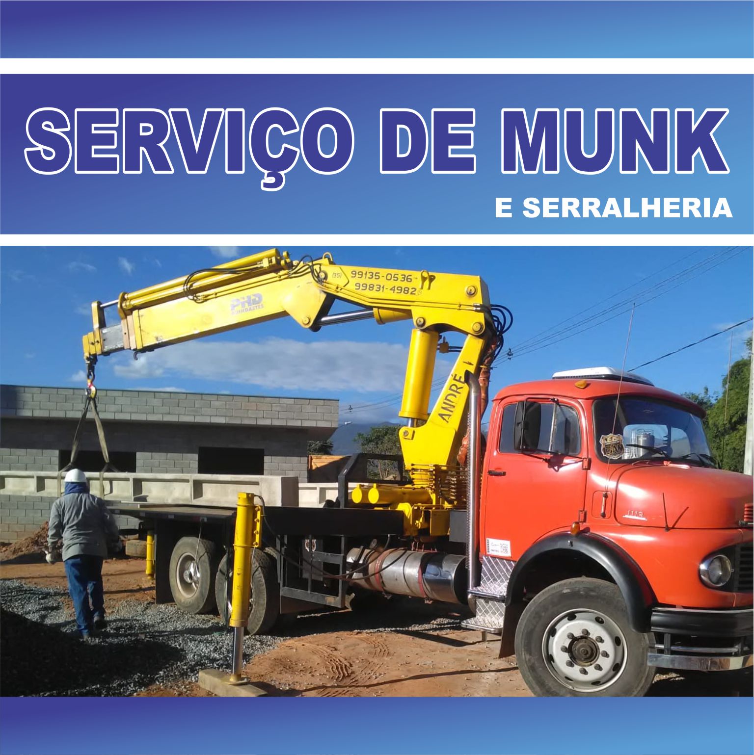 André - Serviço de Munk e Serralheria